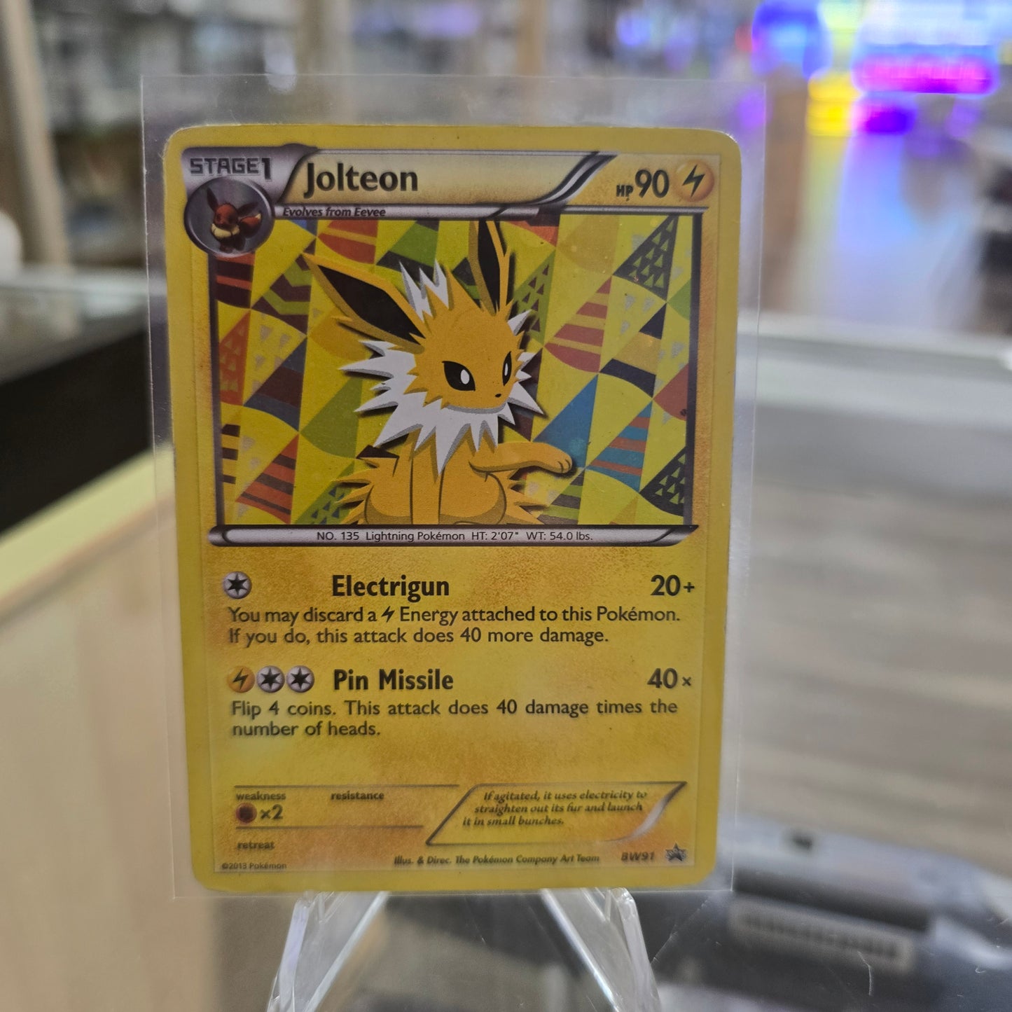 Jolteon - BW91 - Black and White Promos (HP)