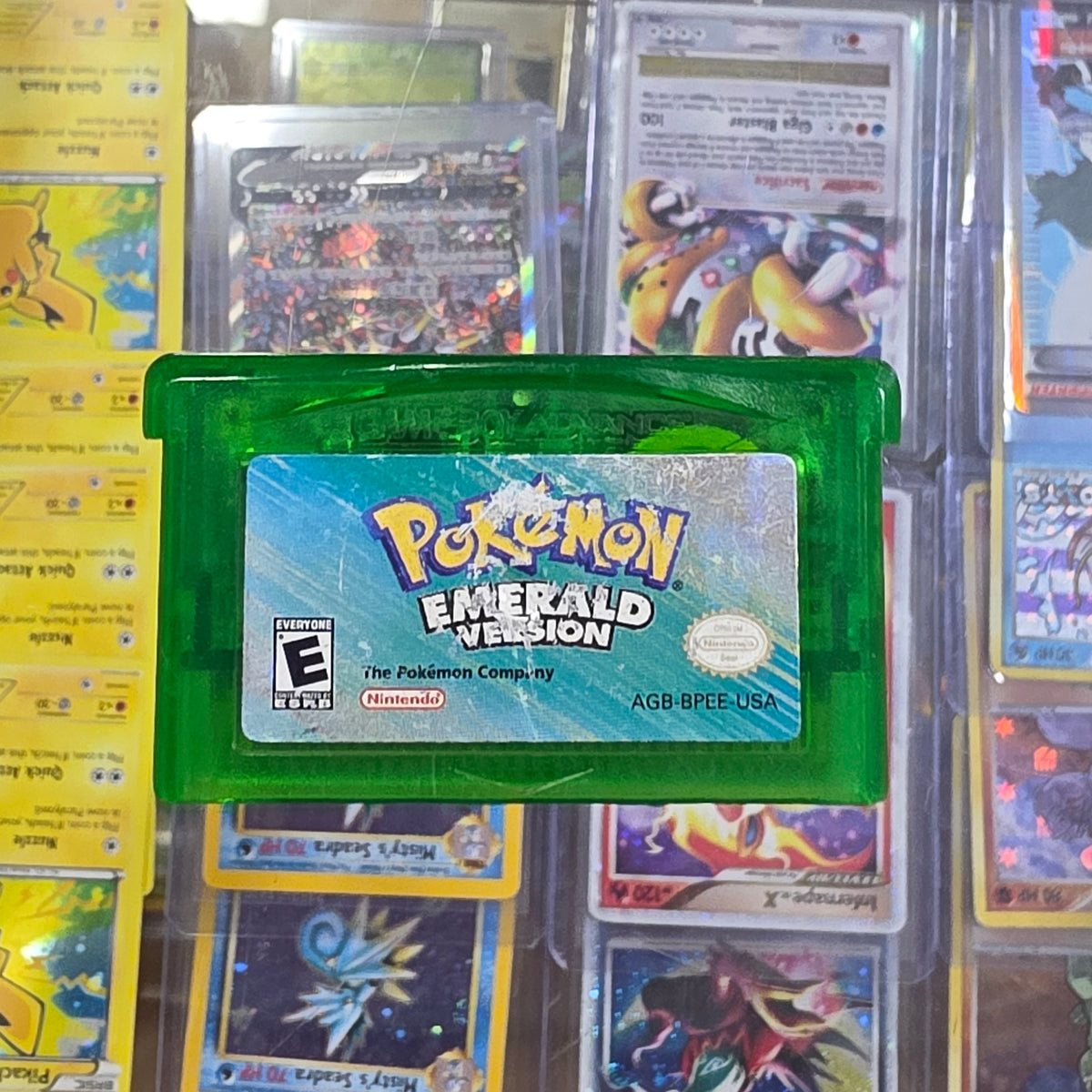 Pokémon Emerald Nintendo Gameboy Advance (Authentic) Working Battery