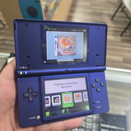 Metallic Blue Nintendo DSi System JP with Box (Has Digital Games)