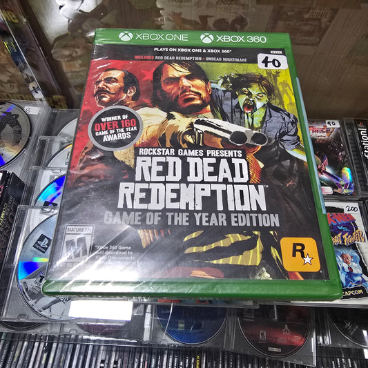 Sealed Red Dead Redemption Game of the Year Edition Xbox One