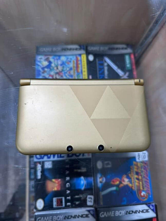 Nintendo 3DS XL Zelda Edition Handheld System with Charger (Has Homebrew)