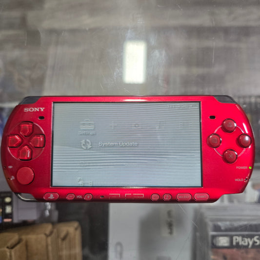 Sony PSP 3000 Carnival Radiant Red Console JPN SYSTEM (Region Free)