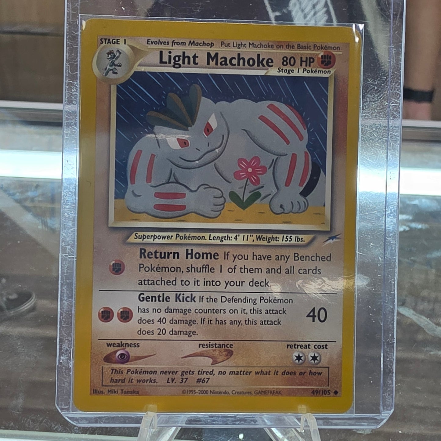 (NM) Light Machoke - Neo Destiny