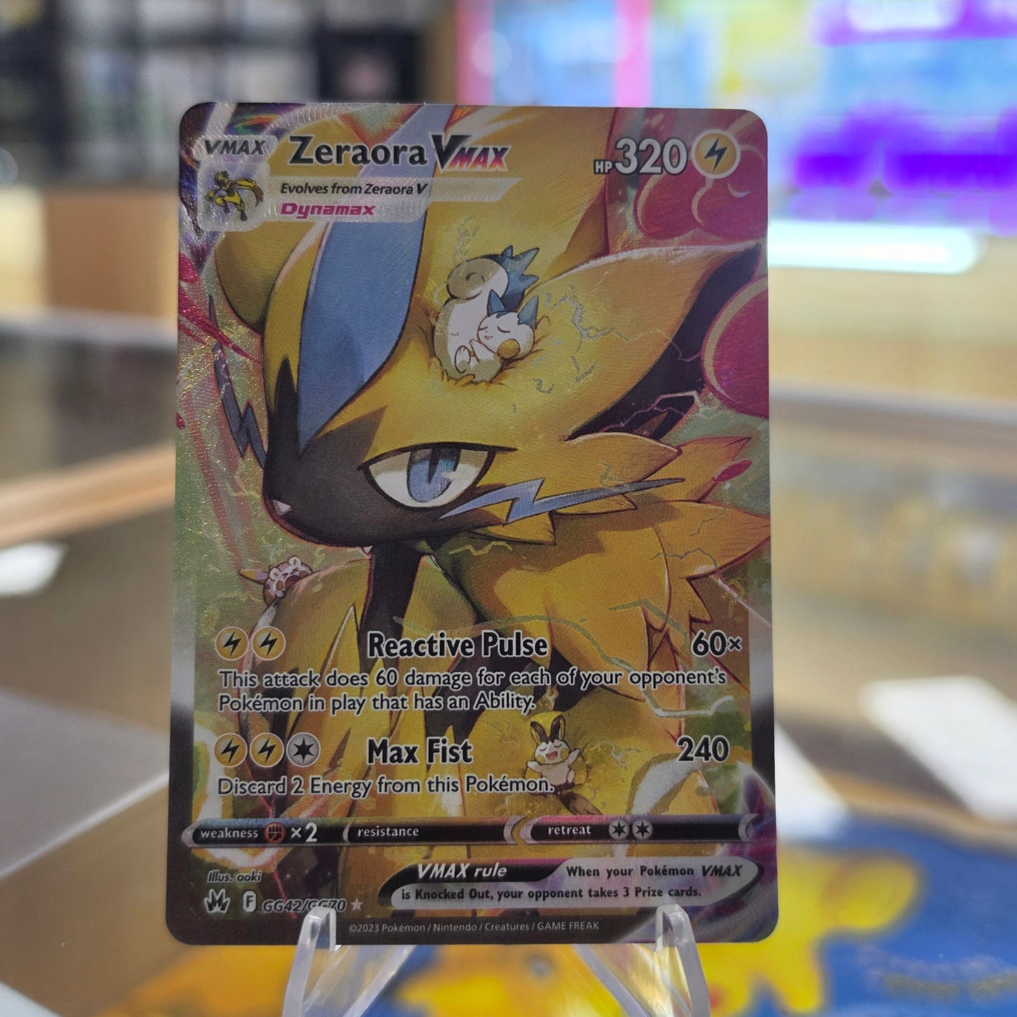 Zeraora VMAX - SWSH: Crown Zenith: Galarian Gallery (NM)