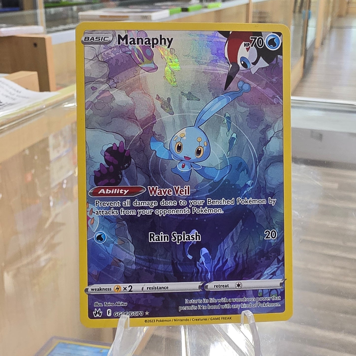 (NM) Manaphy - SWSH: Crown Zenith: Galarian Gallery