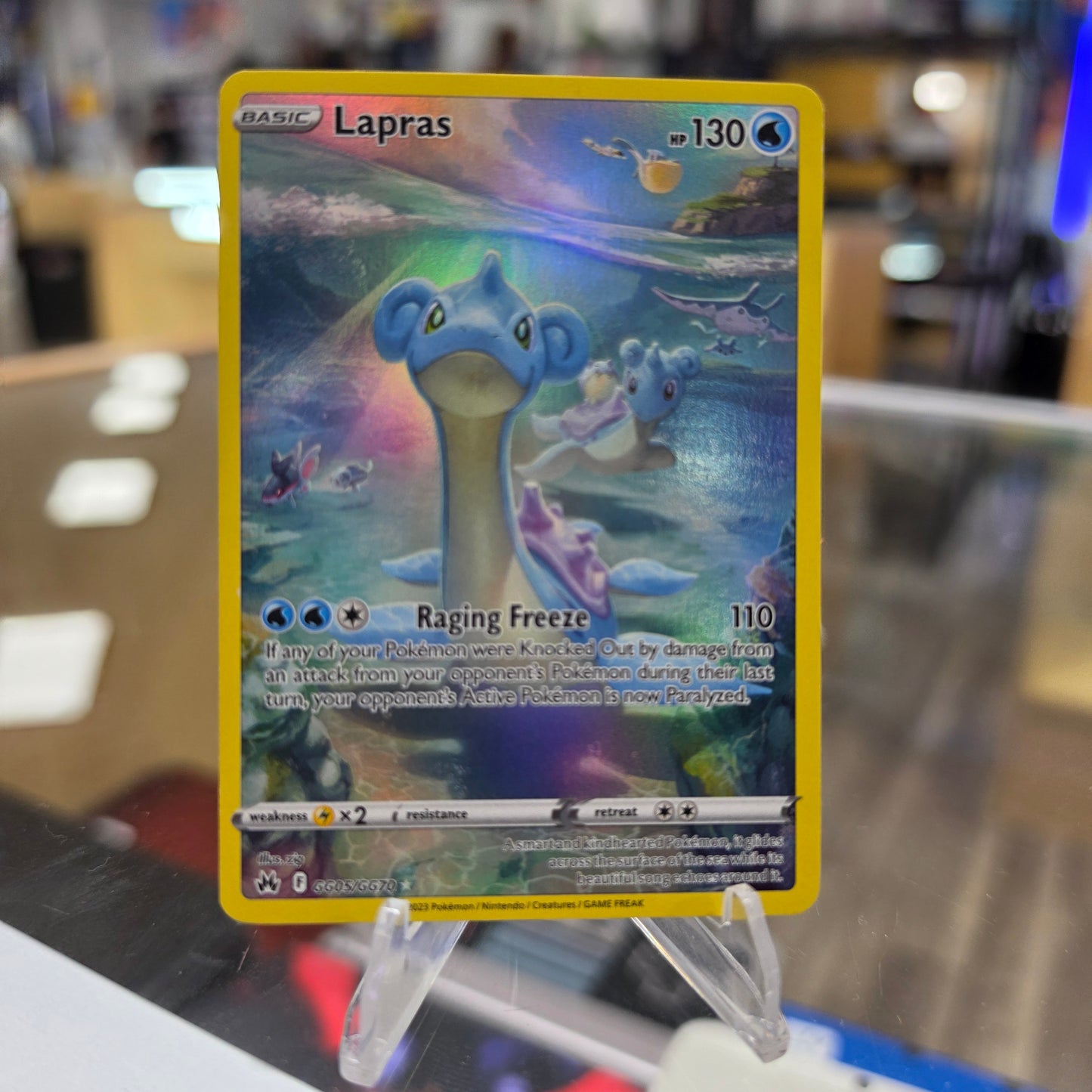 Lapras - SWSH: Crown Zenith: Galarian Gallery (NM)