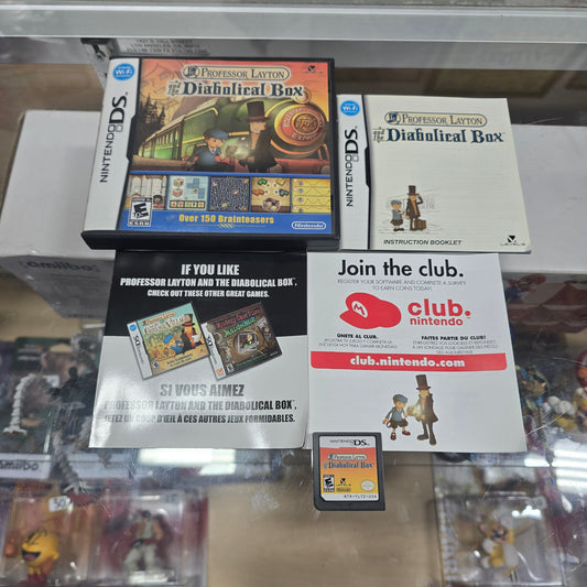 Professor Layton and The Diabolical Box Nintendo DS