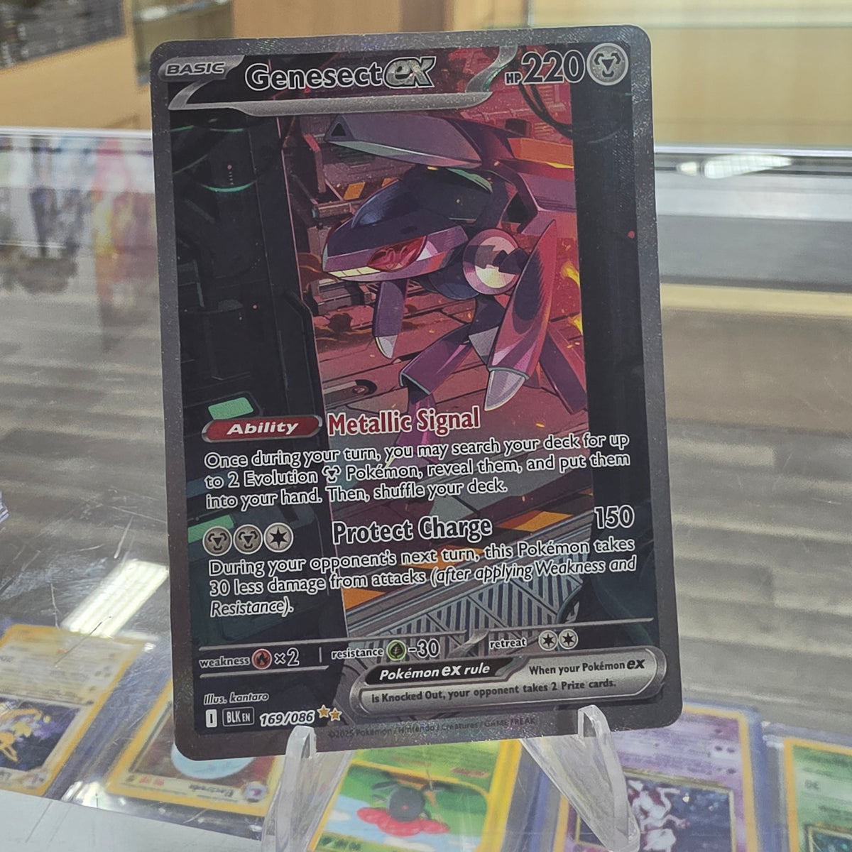 (NM) Genesect ex - 169/086 - SV: Black Bolt