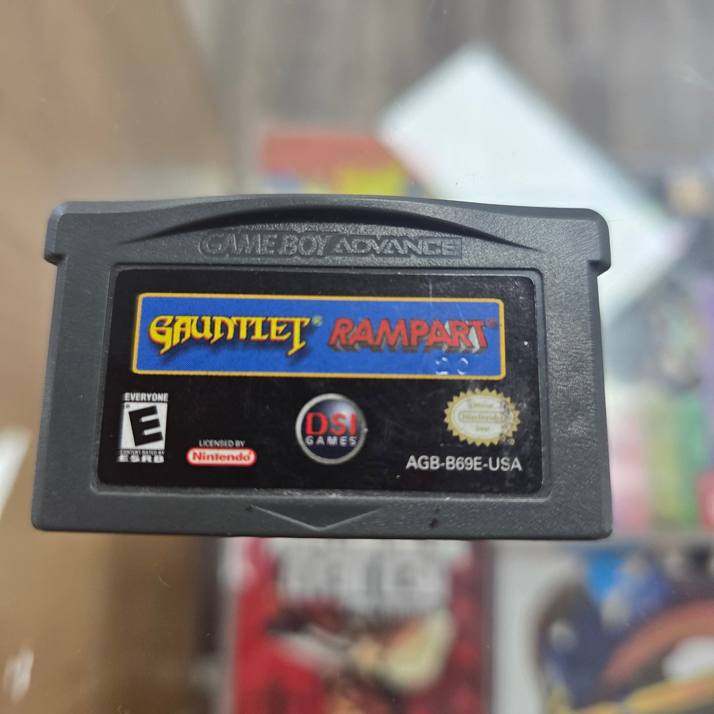 Gauntlet and Rampart Nintendo GameBoy Advance