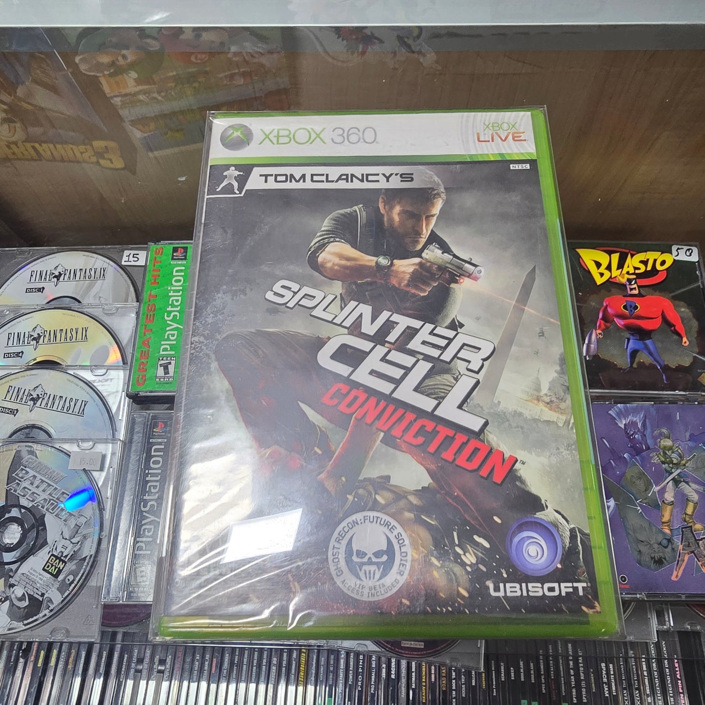 Sealed Tom Clancy's Splinter Cell Conviction Xbox 360