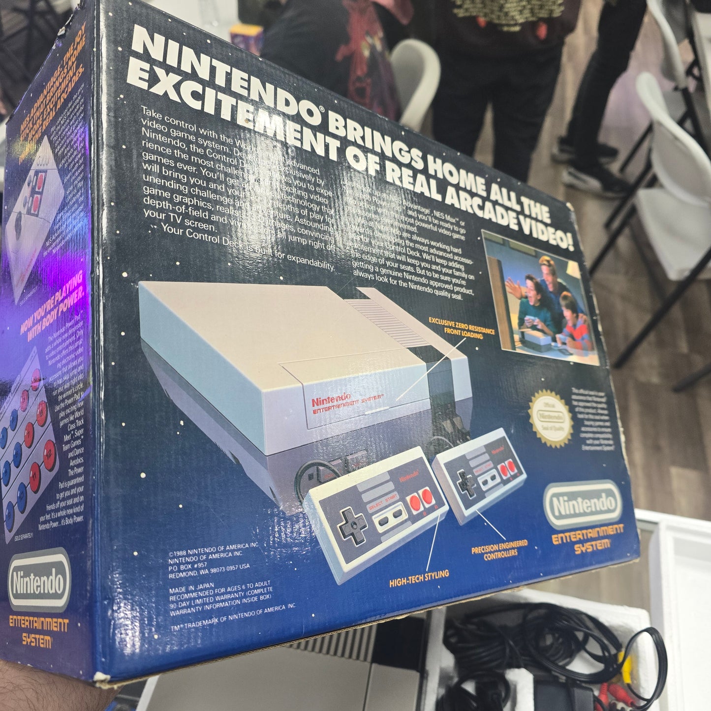 Nintendo NES Control Deck Complete Very Good Condition