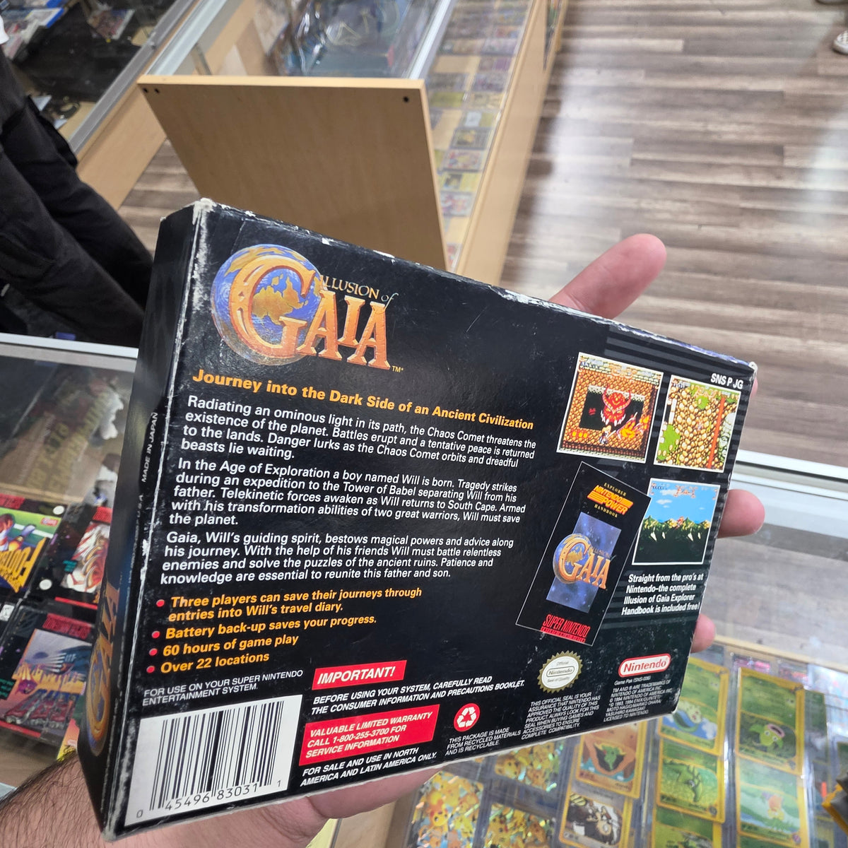 Illusion of Gaia Super Nintendo