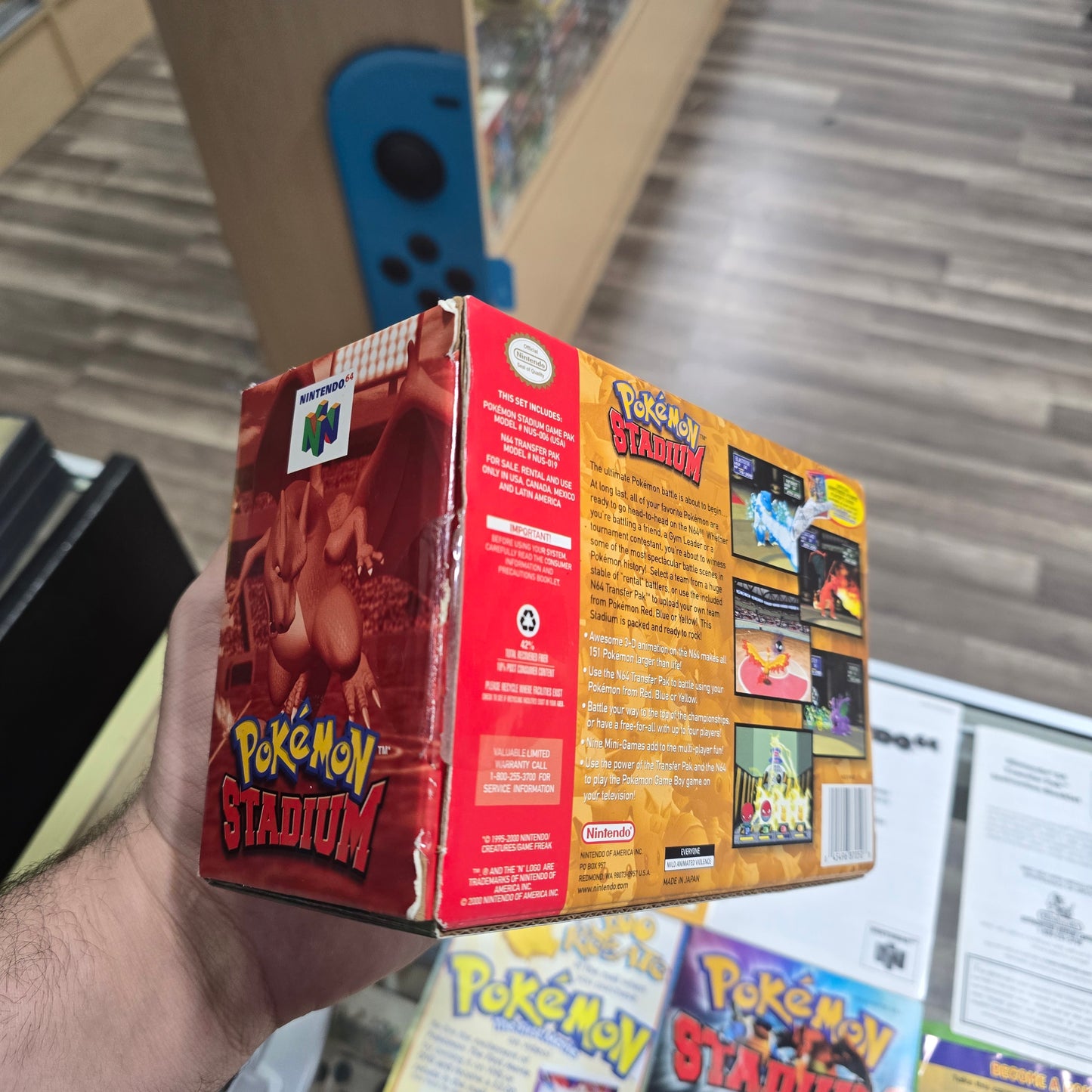 Pokemon Stadium (Authentic) (CIB) (CLEAN) Nintendo 64