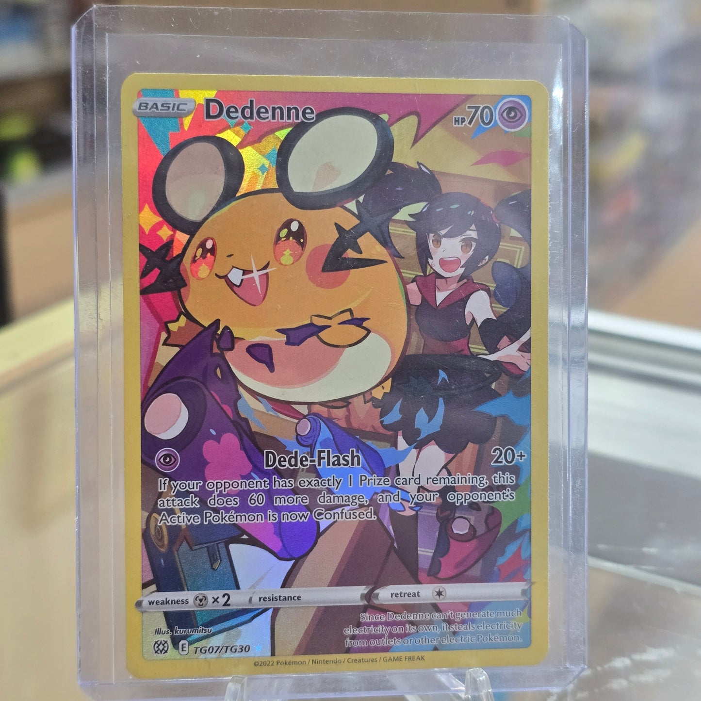 Dedenne - SWSH09: Brilliant Stars Trainer Gallery (NM)