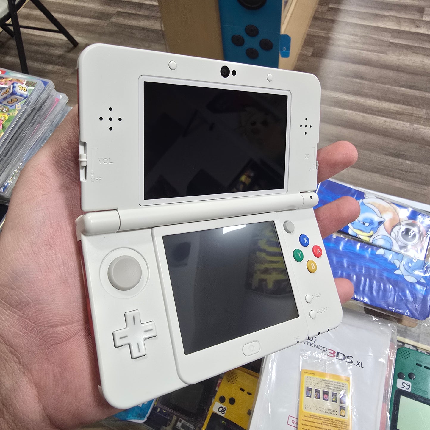 New Nintendo 3DS Pokemon 20th Anniversary Edition Nintendo 3DS Handheld System with Charger (Digital Games Installed)