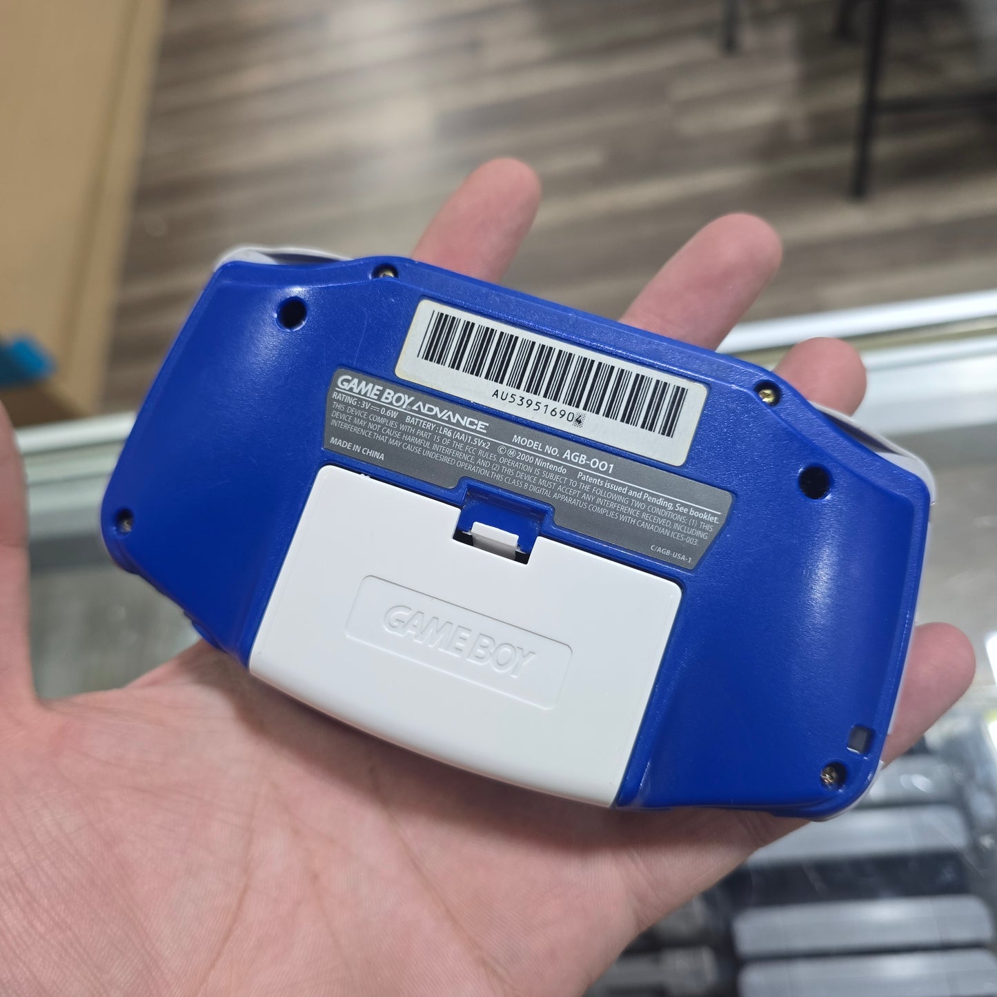 Blue ToysRUs Nintendo Game Boy Advance System