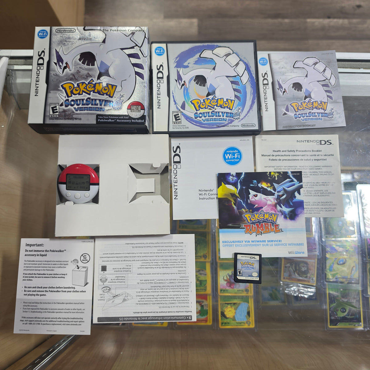 Pokemon SoulSilver Version [Pokewalker] [Big Box] (Authentic) Nintendo DS