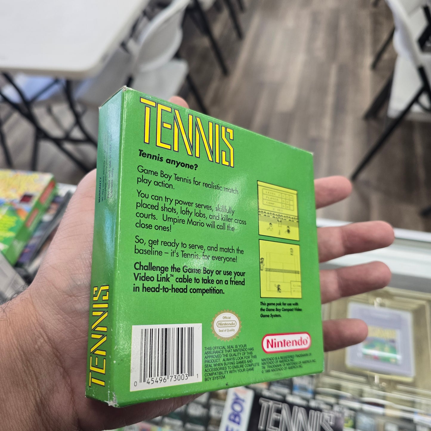 Tennis Nintendo Gameboy