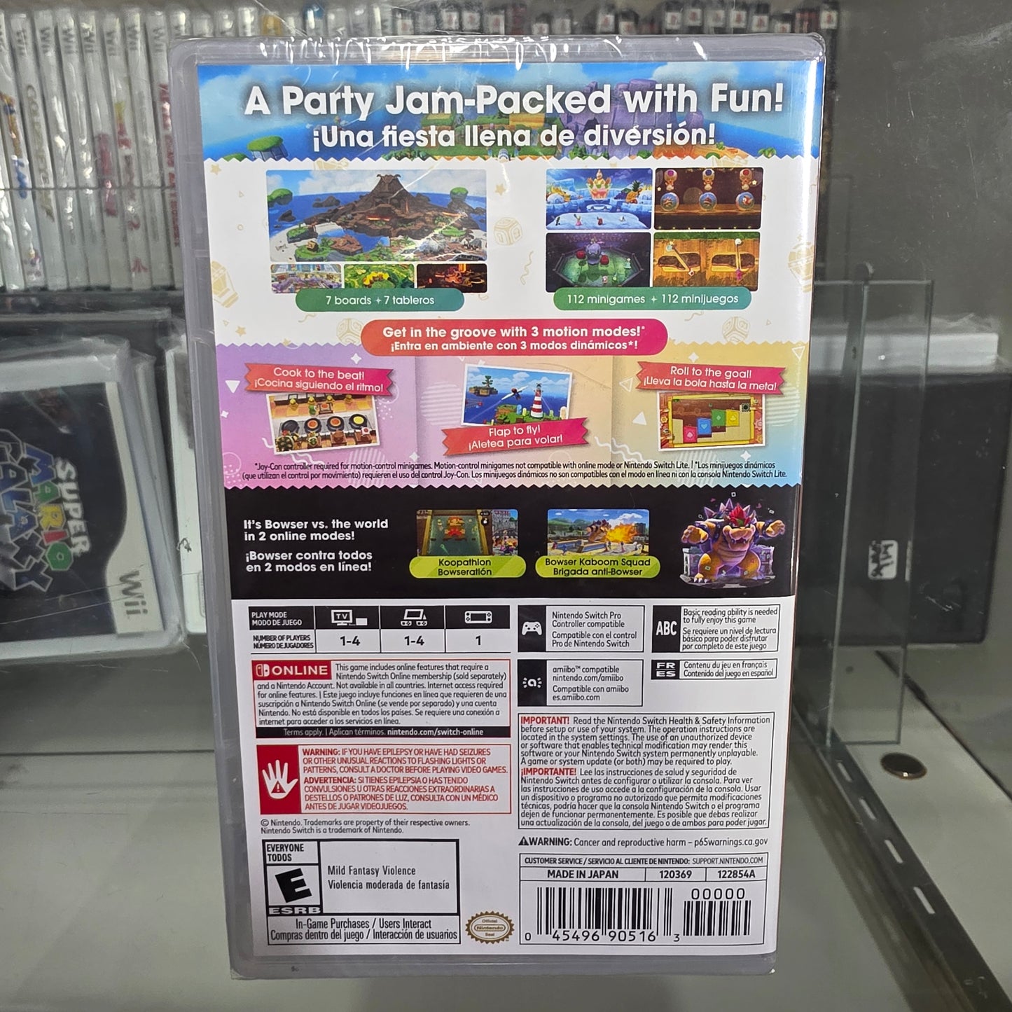 New Sealed Super Mario Party Jamboree Nintendo Switch