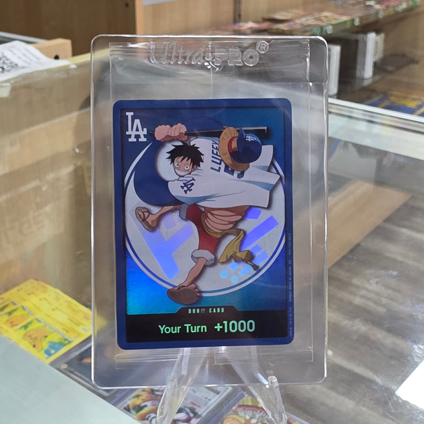 Monkey D. Luffy Don One Piece Dodgers Promo Card