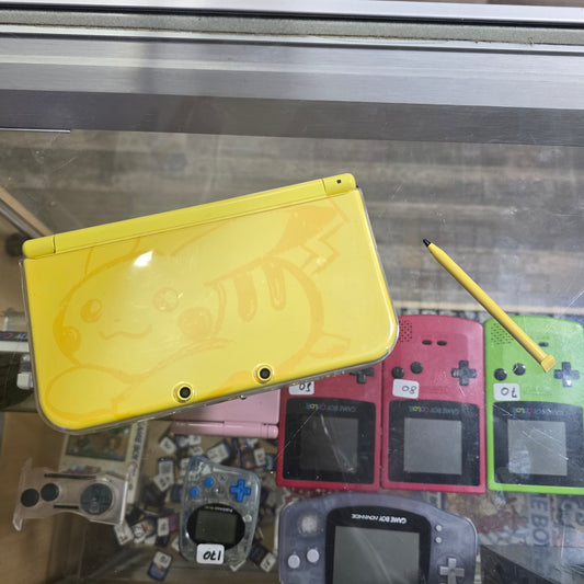 New Nintendo 3DS LL Pikachu Limited Edition JP Nintendo 3DS Handheld System (MODDED) (REGION FREE)