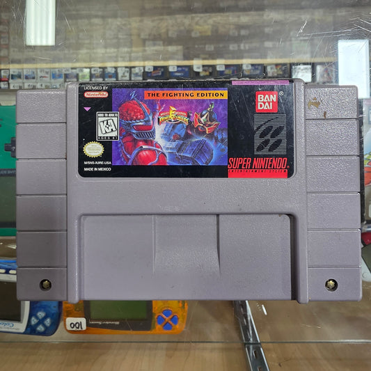 Power Rangers The Fighting Edition SNES