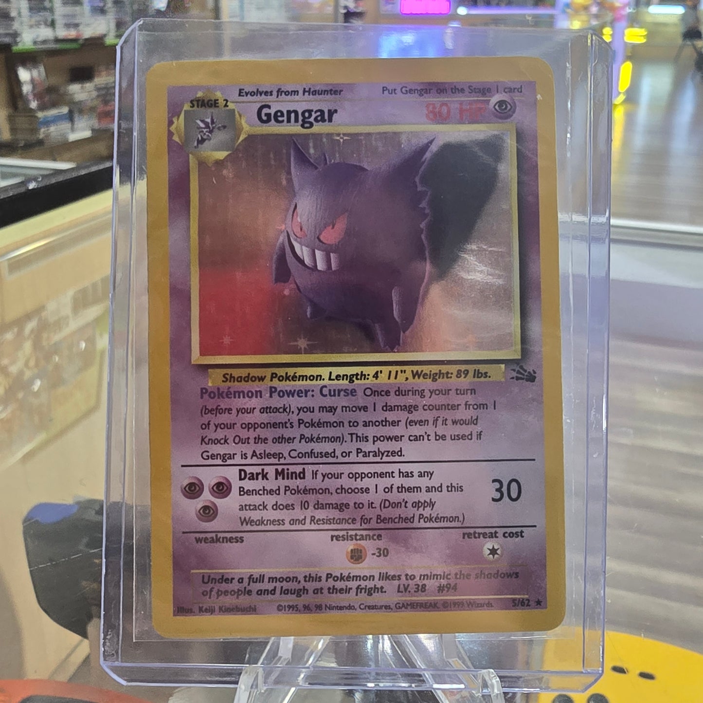 Gengar (5) - Fossil (LP)