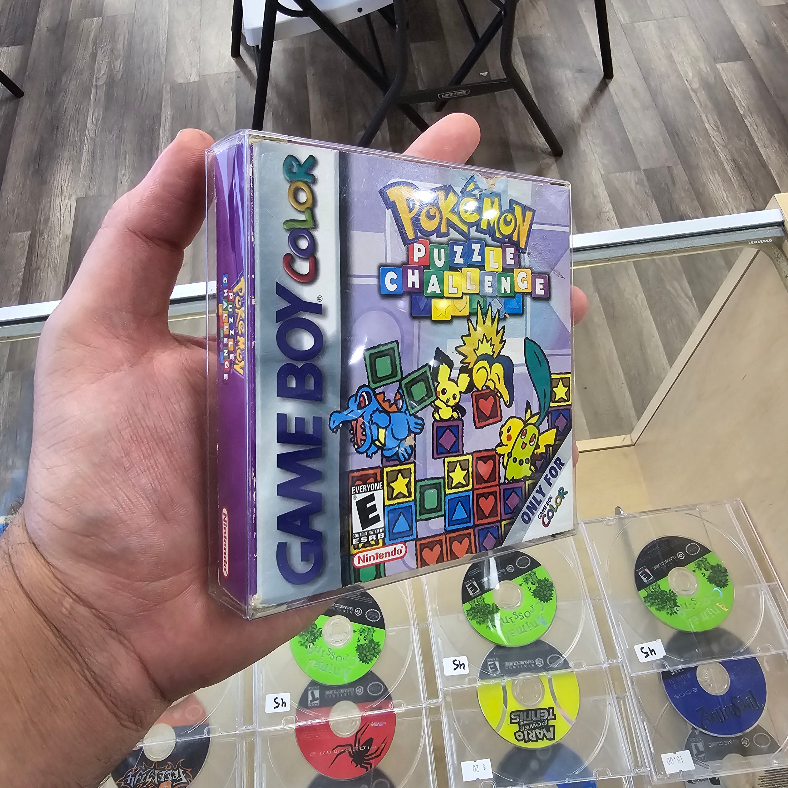 Pokémon Puzzle Challenge CIB (Has Box Protector) Nintendo