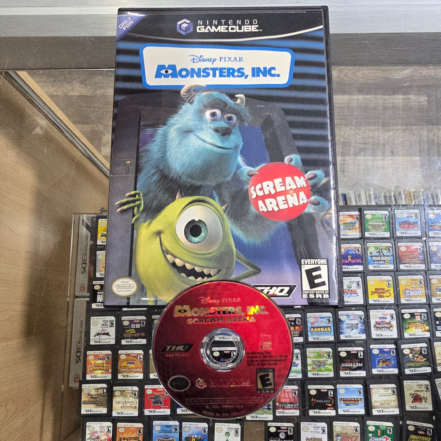Monsters Inc Scream Arena Nintendo GameCube