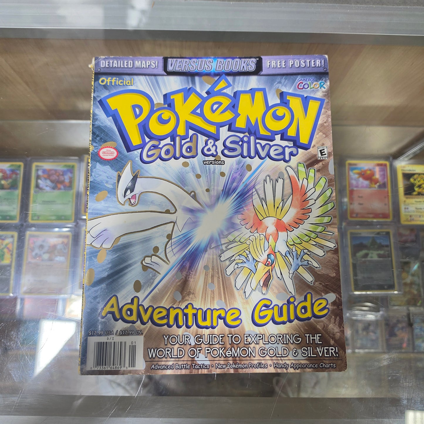 Pokémon Gold & Silver Versus Adventure Strategy Guide W/ Poster