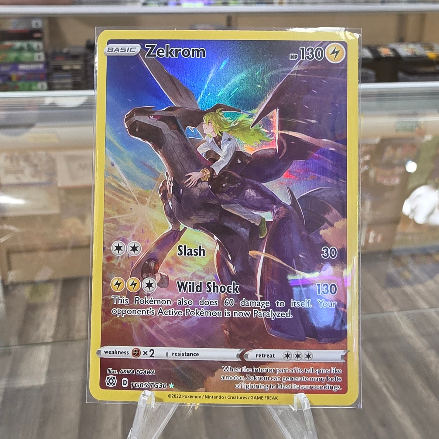 Zekrom - SWSH09: Brilliant Stars Trainer Gallery (NM)