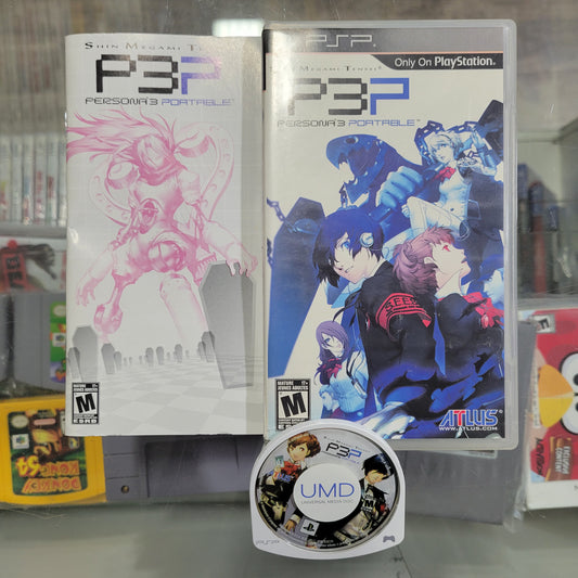 Persona 3 Portable PSP UMD