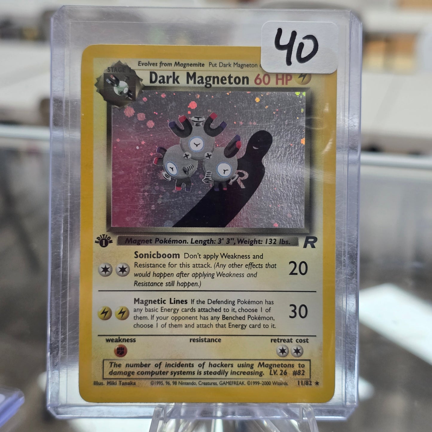 Dark Magneton (11) - Team Rocket (1st) (MP)