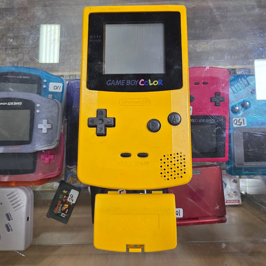Yellow Nintendo Gameboy Color