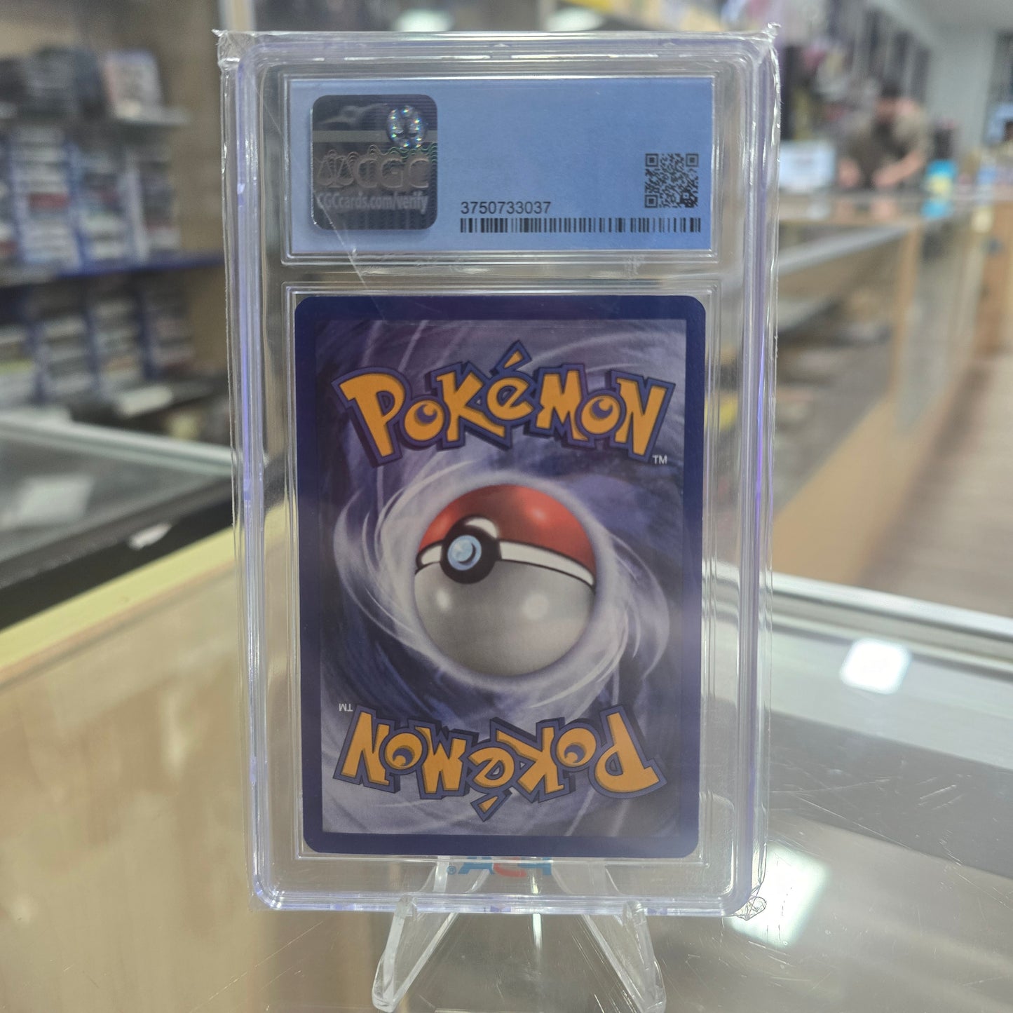 Rayquaza - Deoxys Reverse  HOLO Stamp CGC 9