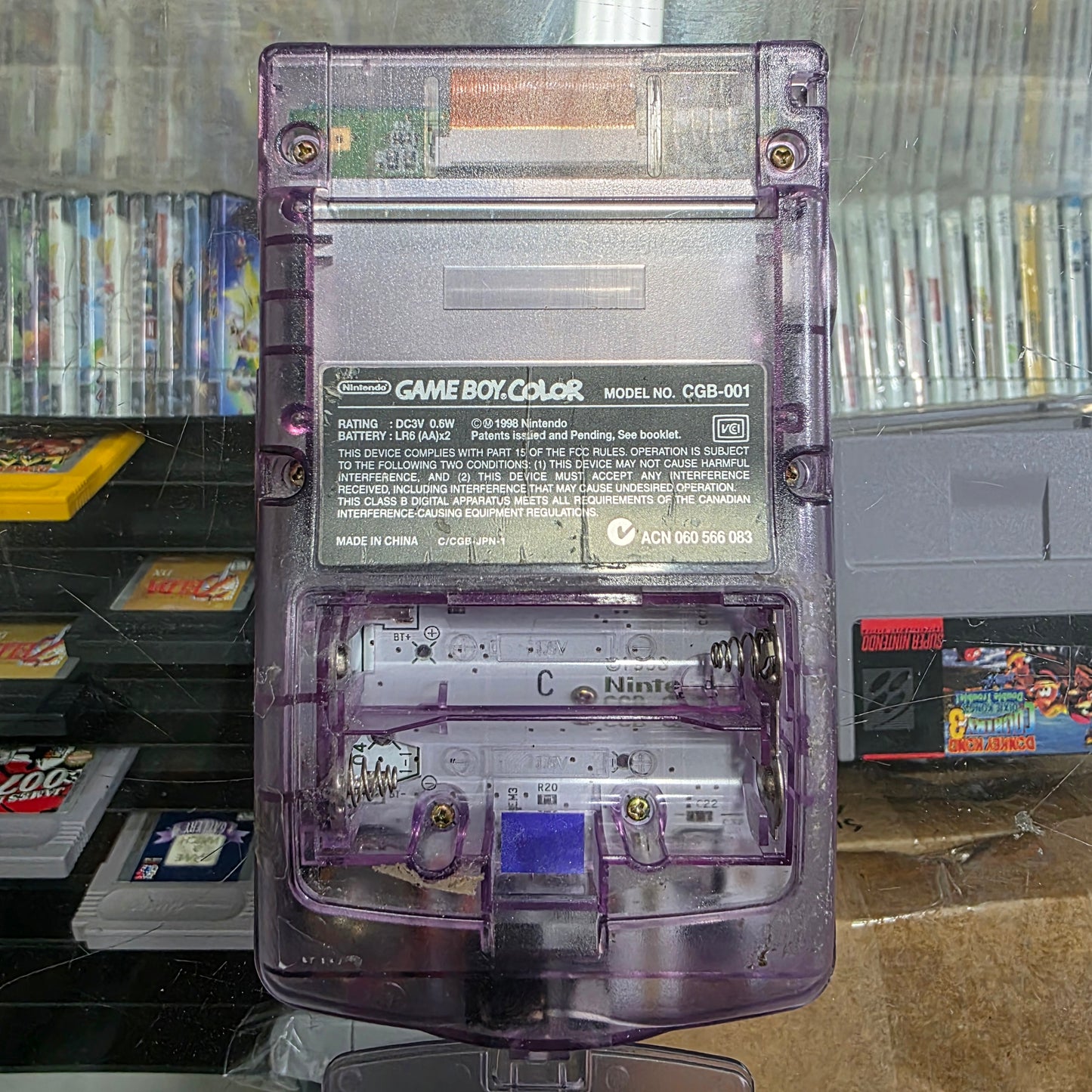 Atomic Purple Nintendo Gameboy Color