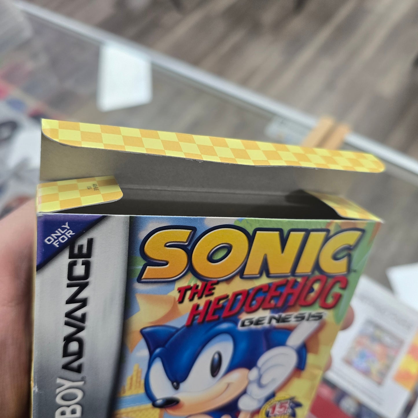 Sonic The Hedgehog Genesis Nintendo GameBoy Advance