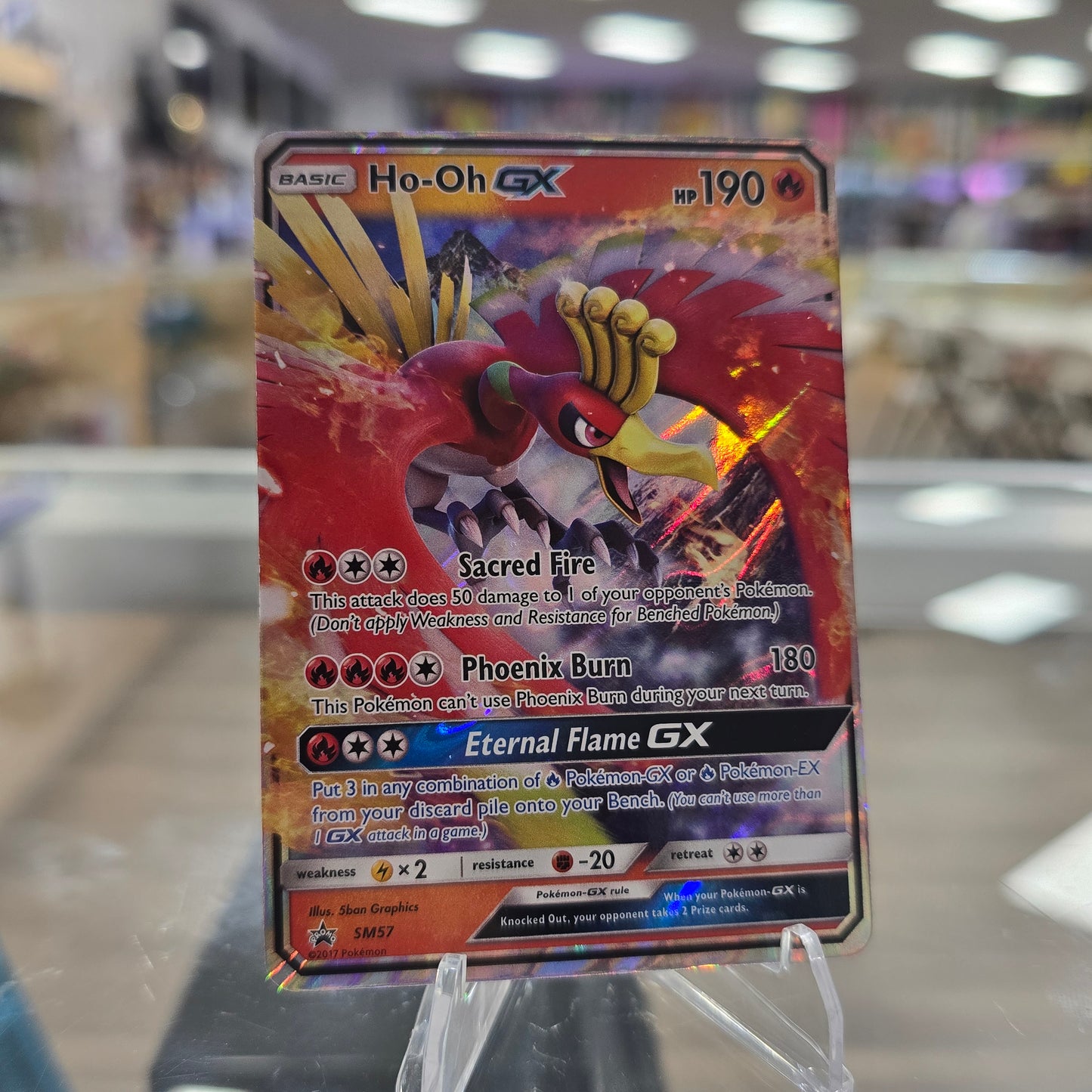 Ho-Oh GX - SM57 - SM Promos Holofoil (NM)