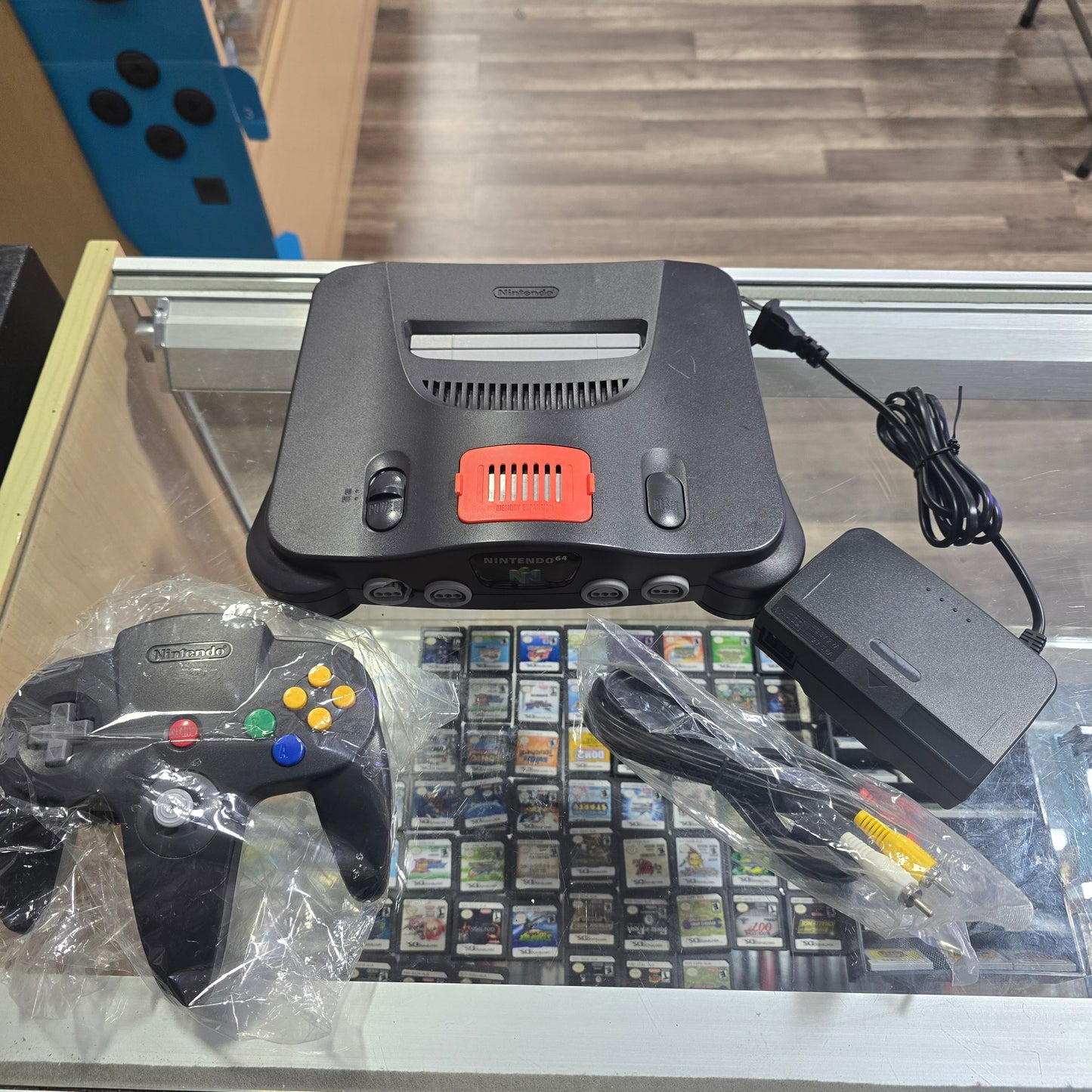 Nintendo 64 System (Cables and controller included) (3rd Party Expansion Pak Included)