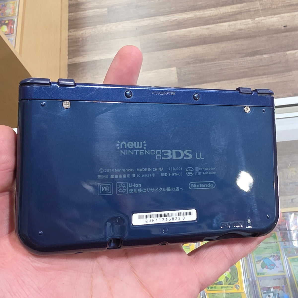 (220) New Nintendo 3DS XL Handheld System (Blue) w/ Charger (Region Free)(JAPANESE TO US) (DIGITAL GAMES) (TOP IPS)