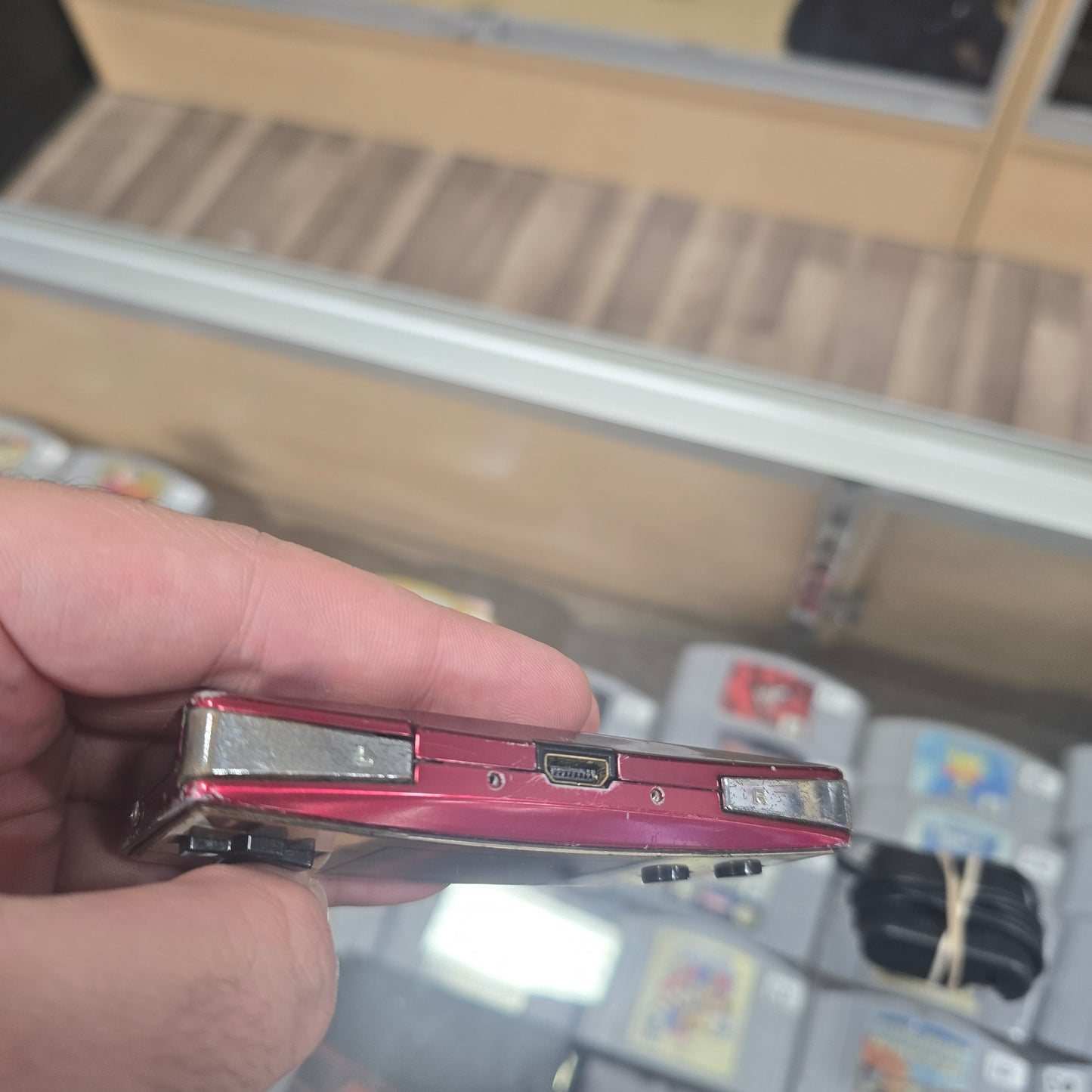 GBA Micro [20th Anniversary Edition] Handheld System with Charger (ROUGH CONDITION)