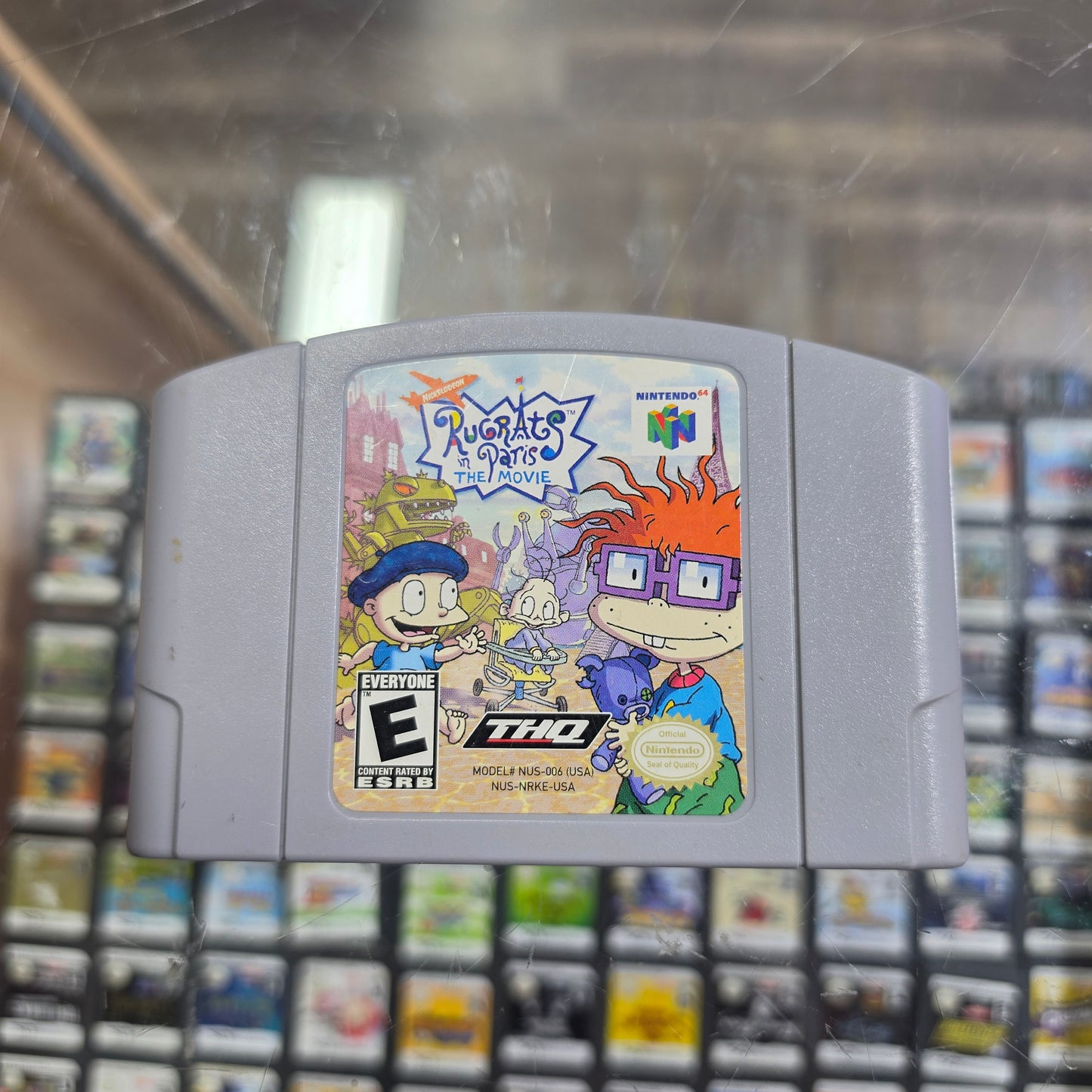 Rugrats in Paris [Gray Cart] Nintendo 64