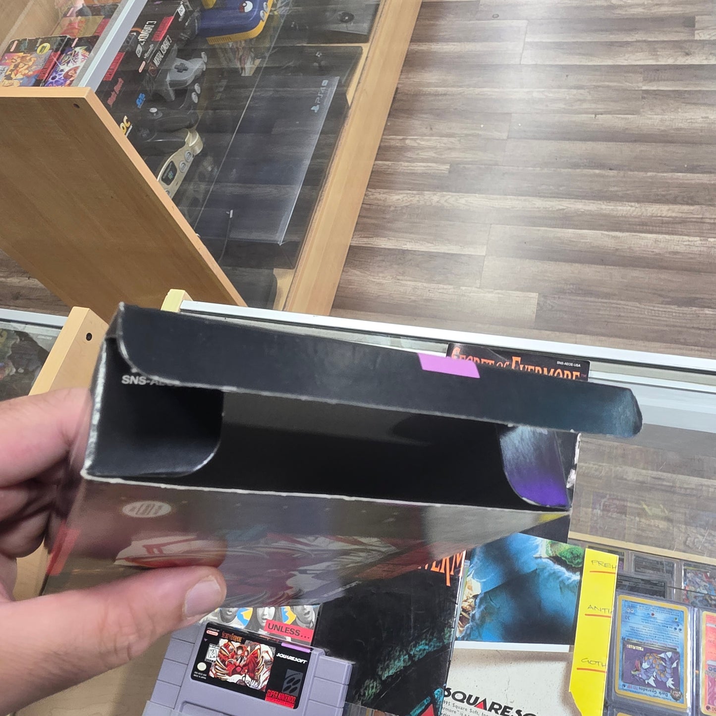Secret of Evermore Super Nintendo CIB with Poster (NO TRAY)