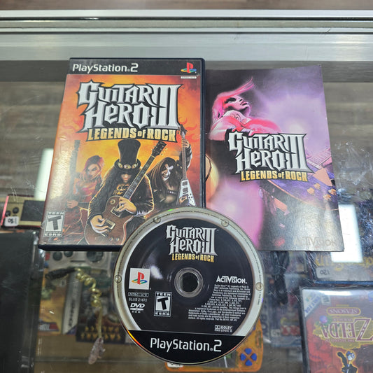 Guitar Hero III Legends of Rock Playstation 2