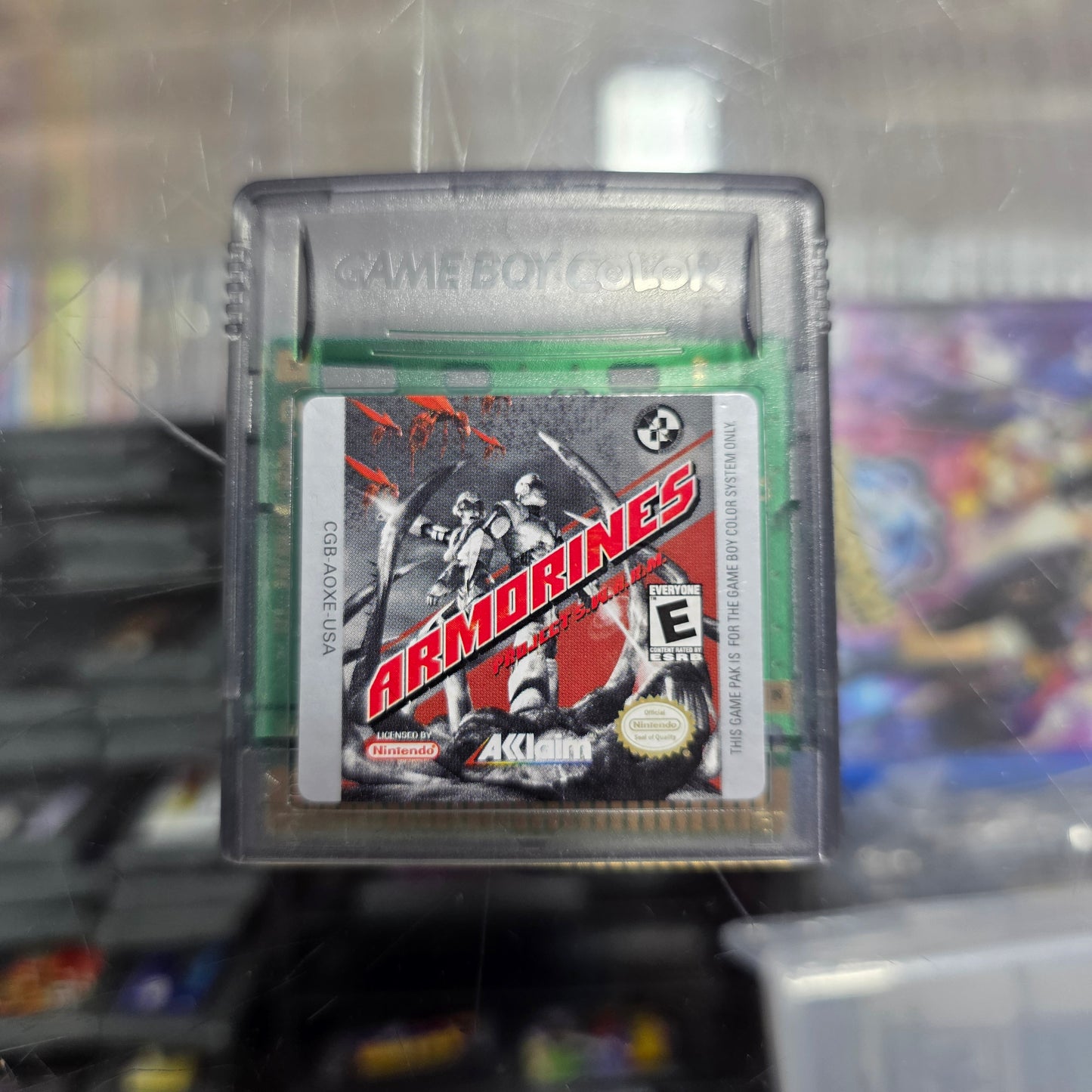 Armorines Project SWARM GameBoy Color