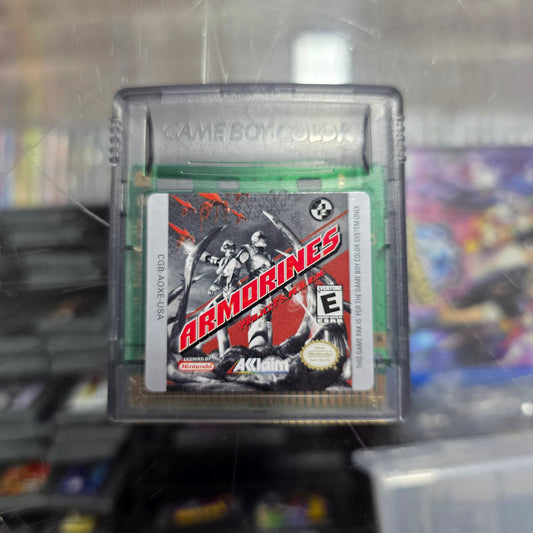 Armorines Project SWARM GameBoy Color