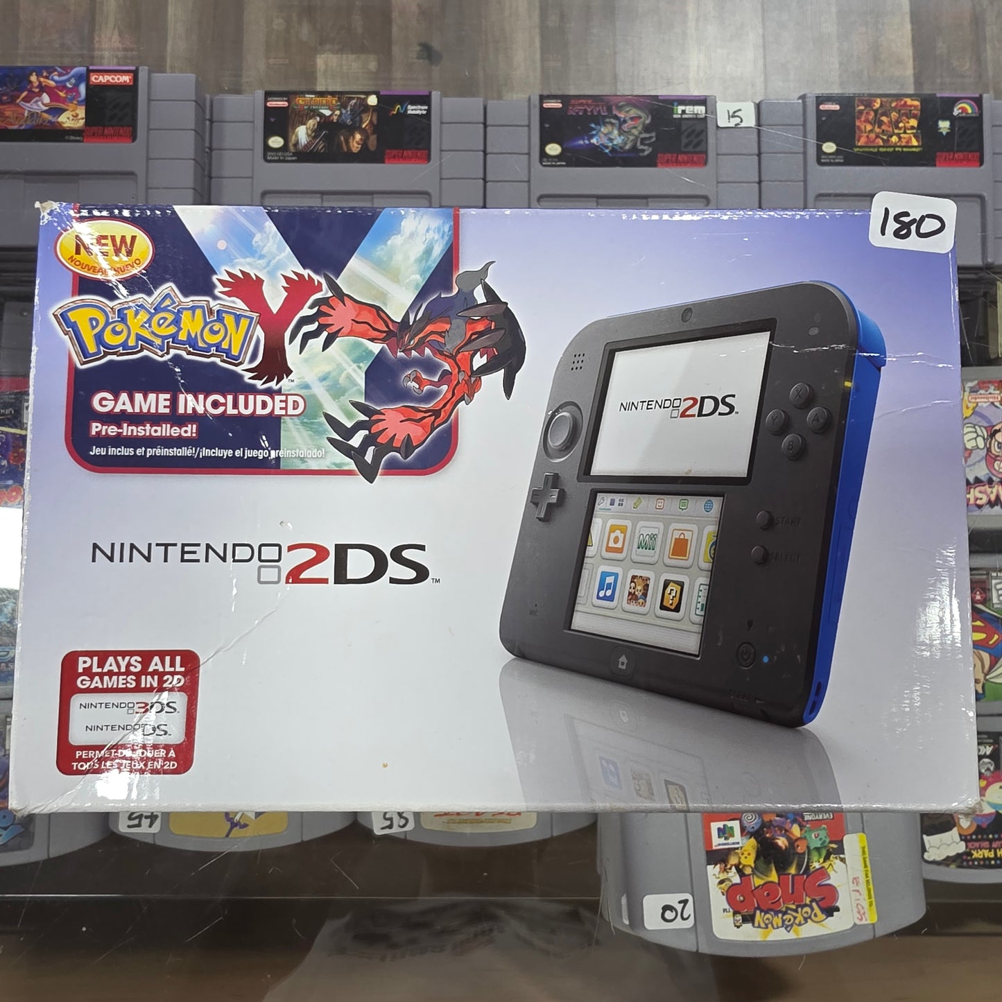 Nintendo 2DS System Pre Installed Games [Charger and Case Included]