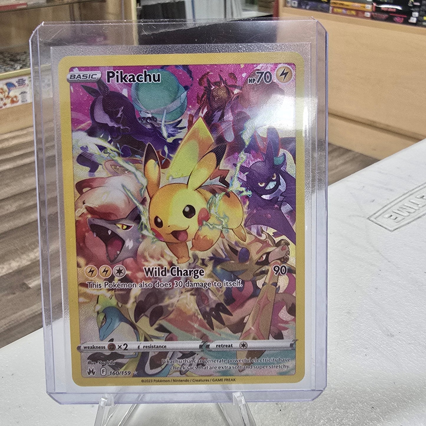 Pikachu (Secret) - Crown Zenith (NM)