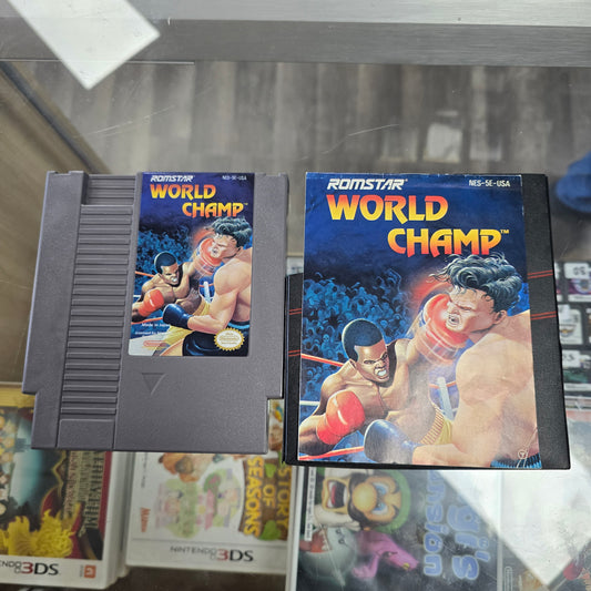 World Champ (W/Manual) NES