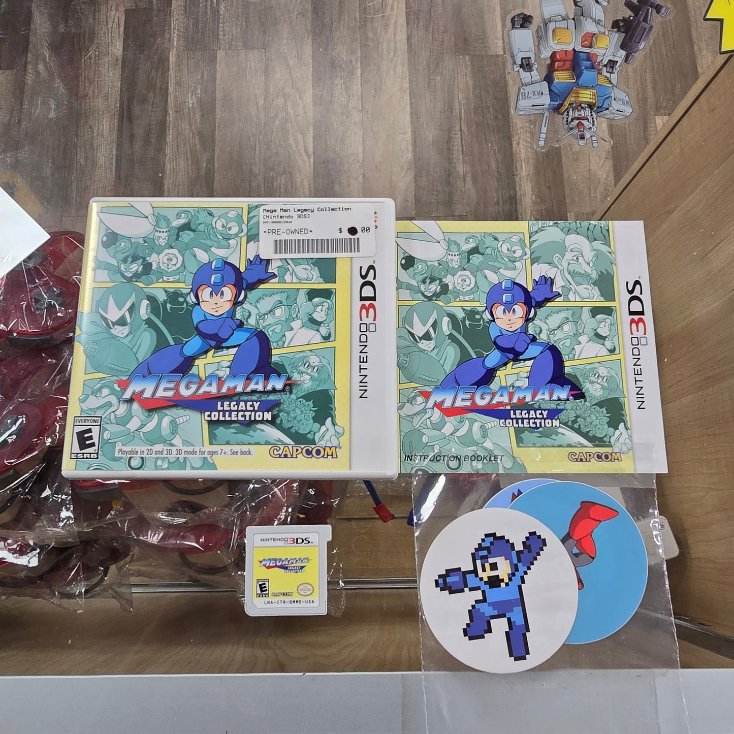 Megaman Legacy Collection with Stickers Nintendo 3DS